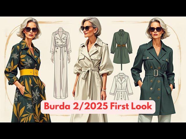 Burda 2/2025 Technical Drawings & Style Guide