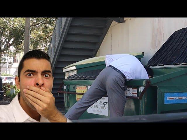 I HAD TO DUMPSTER DIVE... AND IT FELT NICE!