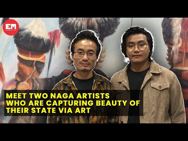 Meet Among and Vimhakho, artists capturing the beauty of Nagaland on canvas