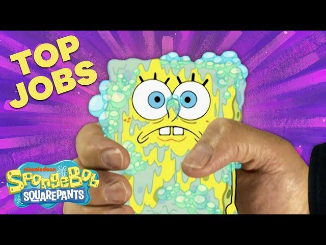 SpongeBob’s Top 20 Jobs!  #TBT