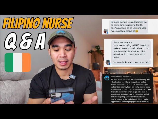 Q&A VLOG/  FILIPINO NURSE in IRELAND