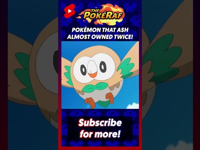 Pokémon Ash Ketchum ALMOST OWNED TWICE! #shorts #anipoke