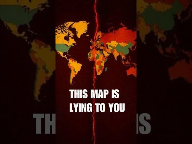 Insane Map Facts: The Truth Behind Global Power  #shorts  #viralshorts