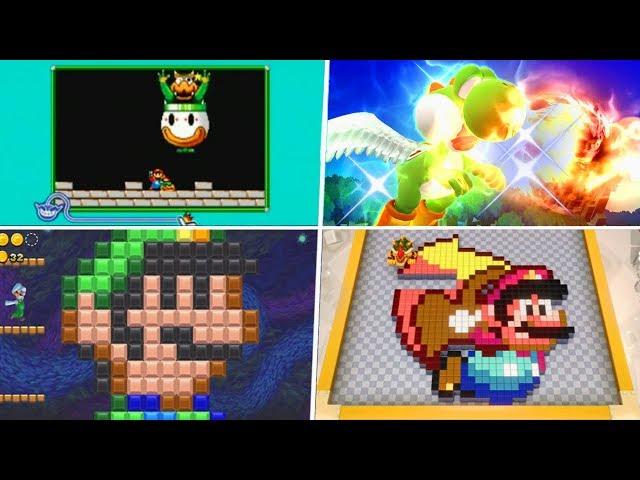 Evolution of Super Mario World References in Nintendo Games (1992 - 2019)