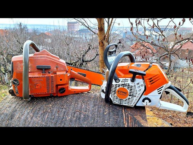 Stihl MS 500i versus Husqvarna 281xp (same bar and chain)