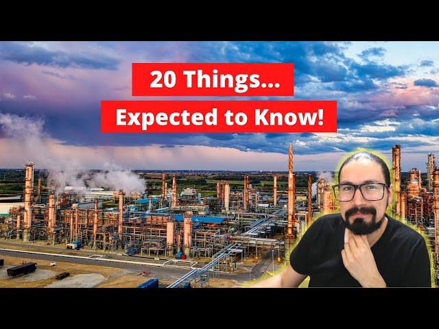 20 Things You ARE Expected to Do - As a Chemical Engineer