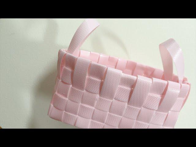 다이소_PP밴드 바구니 공예세트 / Daiso PP Band Basket Craft Set 