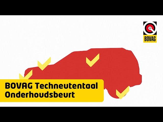 Onderhoudsbeurt volgens fabrieksspecificaties | Techneutentaal | BOVAG