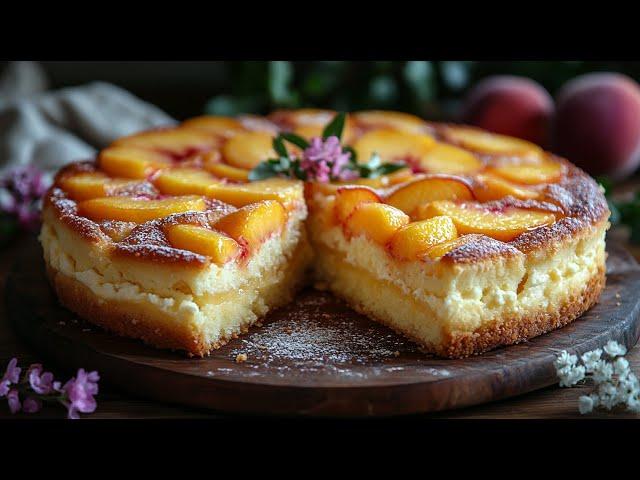Peach and Ricotta Cake – Bake a moist summer cake yourself