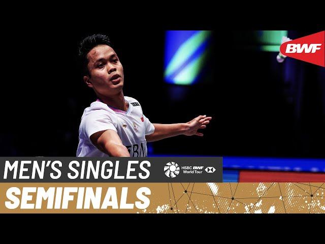 YONEX All England Open 2024 | Anthony Sinisuka Ginting (INA) [5] vs. Christo Popov (FRA) | SF