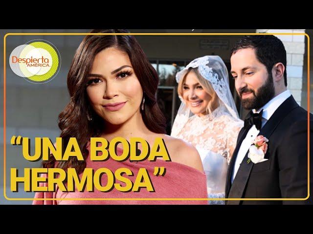 Ana Patricia comparte los momentos más bellos de la boda de Migbelis Castellanos | Despierta América