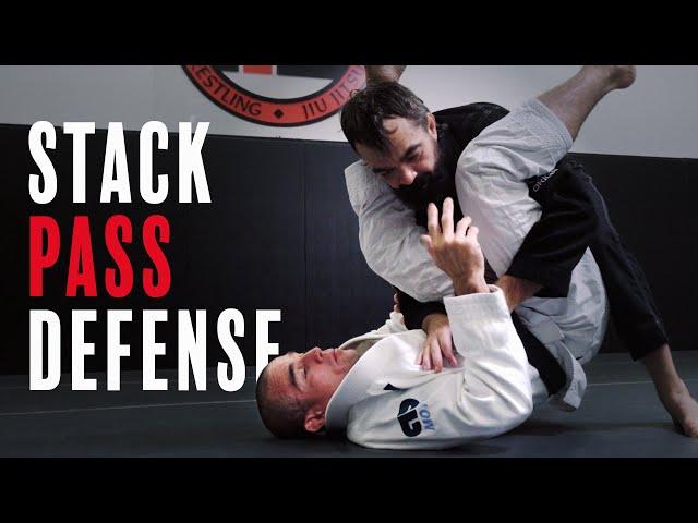 BJJ Techniques | Stack Pass Defense & Counters | CVBJJ Online