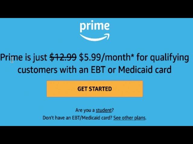 Save 50% off Amazon Prime if you have an EBT Card or Medicaid Card Check out this video