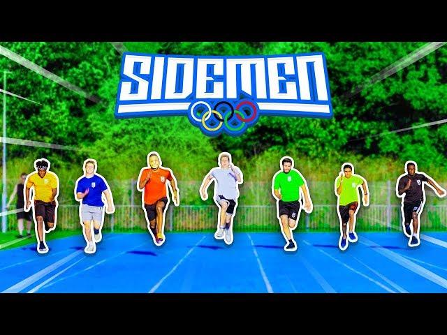 HOW FAST CAN THE SIDEMEN RUN 100M? - SIDEMEN OLYMPICS