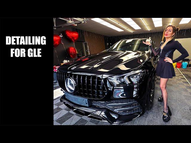 Mercedes GLE - вся проведена робота. #mercedes #mercedesgle #detailing