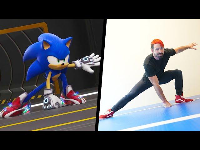 Stunts From Sonic Prime IN REAL LIFE!!  (part 2)