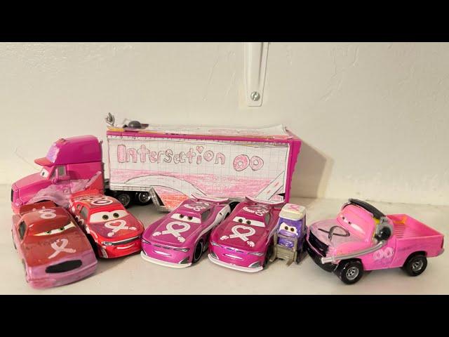 Mattel Disney Pixar Cars Team Intersection (Racers, Dundee, Sandy and Jones)