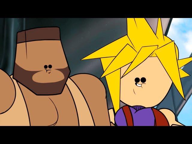 Pointy Bits (Final Fantasy 7 Parody) - Oney Cartoons