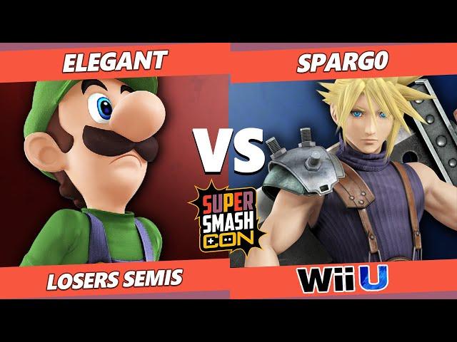 SSC Fall Fest Wii U Losers Semis - Elegant (Luigi) Vs. Spargo (Cloud) Smash 4 Tournament