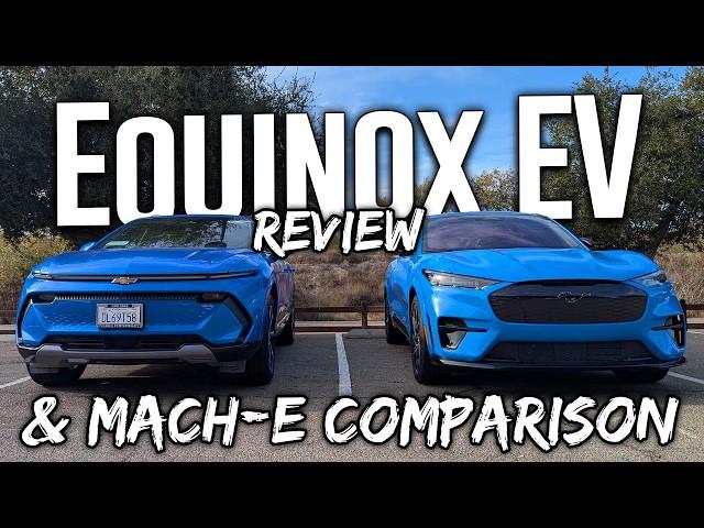 Chevy Equinox EV 2LT Review & Comparison to our Mustang Mach-E