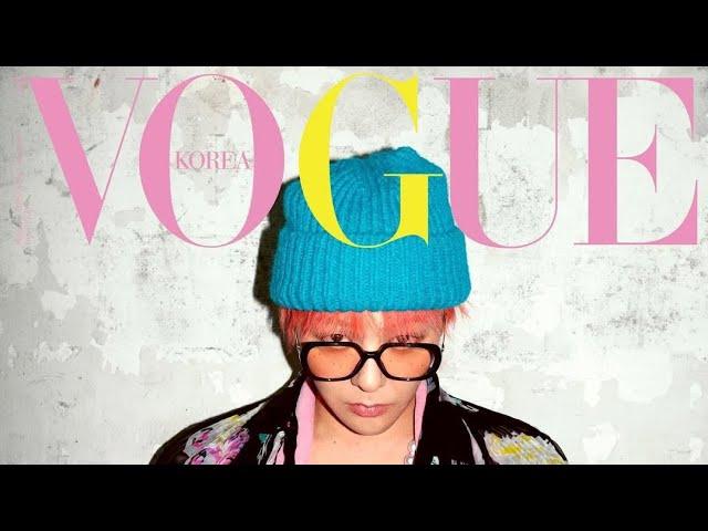 G-DRAGON looks amazing for Vogue Korea