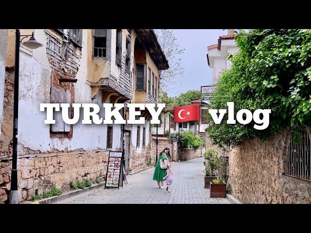 Turkey Vlog | One Day In Antalya with Two Children