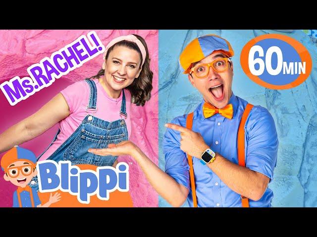 Ms.Rachel and Blippi Learning Adventure! | Indoor Play with Friends | Educational Videos for kids