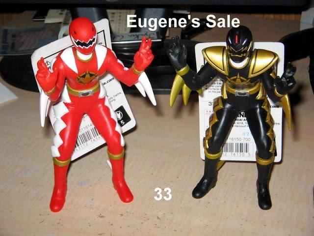 Review: EX AbaRed & EX AbaBlack (Abare Mode) Sentai Hero Vinyl Figures