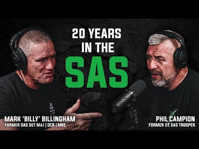 SAS SERGEANT MAJOR | Mark 'Billy' Billingham's story