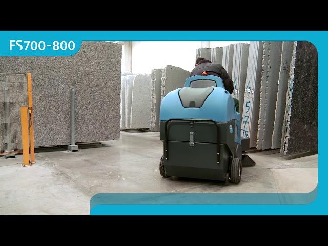 FİMAP FS 800 GENİŞ ALAN SÜPÜRME MAKİNASI
