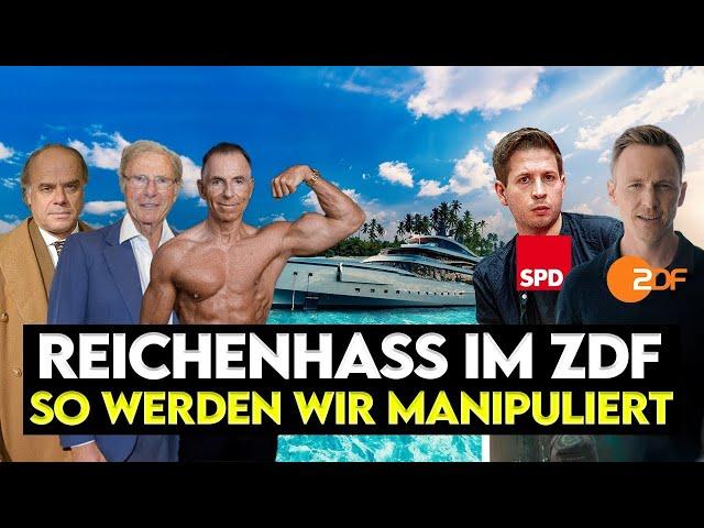 So manipuliert das ZDF - „Die bösen Reichen“