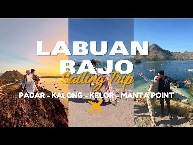 BUDGET SAILING TRIP KOMODO LABUAN BAJO 2024 FOR 3 DAYS 2 NIGHTS | TRAVEL FROM SEMARANG