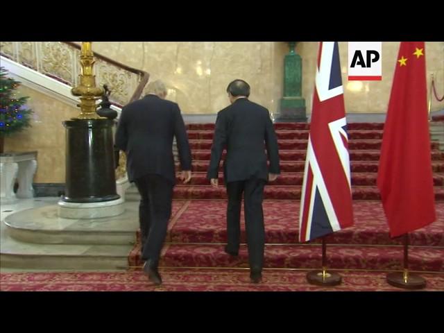 UK FM welcomes Chinese State Councillor