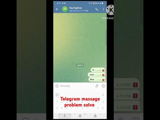 Telegram Message not Sending  Telegram Message not Sent Sahil YT setting tech