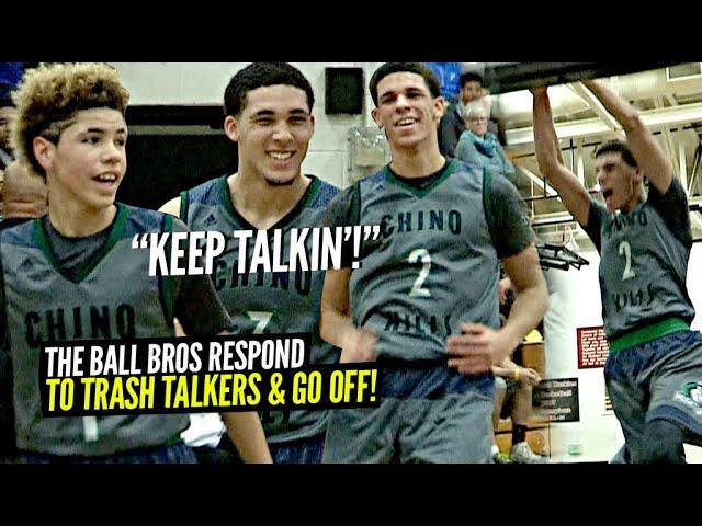 LaMelo, Lonzo & Gelo Ball RESPOND To TRASH TALKERS & Leave Crowd In DISBELIEF! INSANE Tournament Run