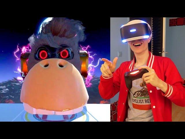 MECHA KING KONG FINAL BOSS! | Astro Bot: Rescue Mission (PSVR + VRGO Gameplay) Part 2