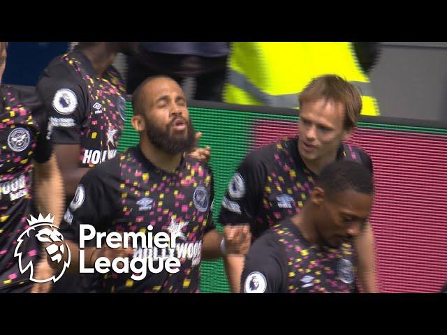 Bryan Mbeumo lashes Brentford level with Tottenham | Premier League | NBC Sports