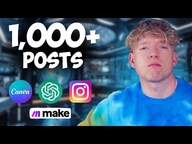 100X Your Instagram Posts Using Canva + Make (NEW)