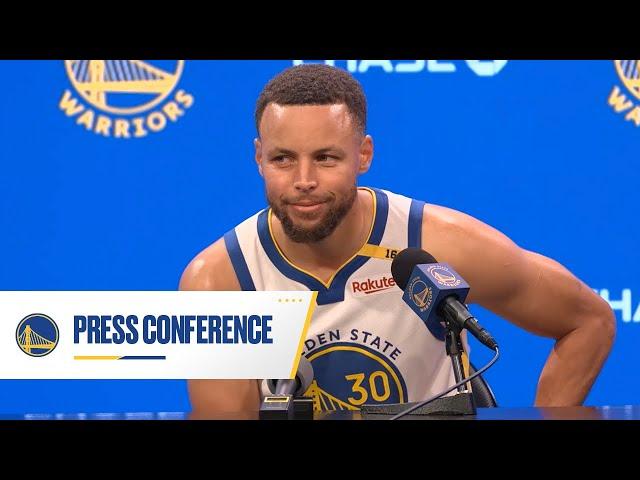 Golden State Warriors 2024-25 Media Day | Stephen Curry