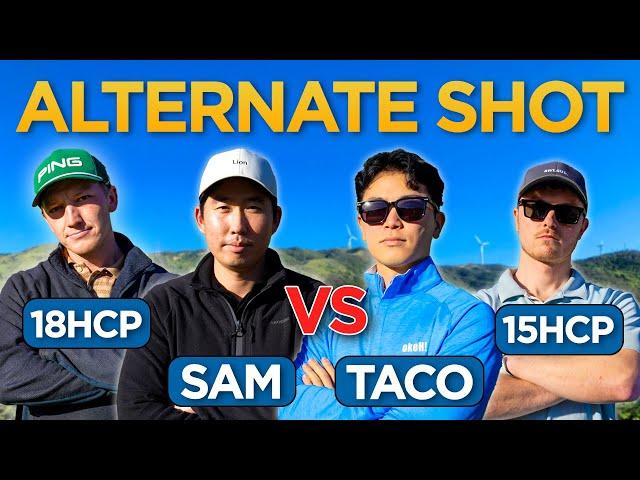 A Strange 2v2 Golf Match (with Taco & Sam)