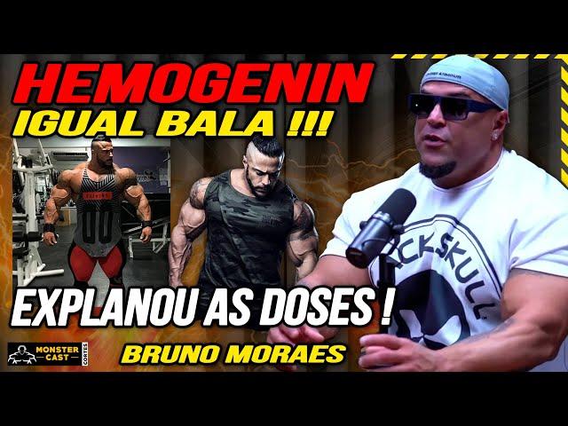 INACREDITÁVEL ! DOSES ABSURDAS DE HEMOGENIN E GH !? | BRUNO MORAES