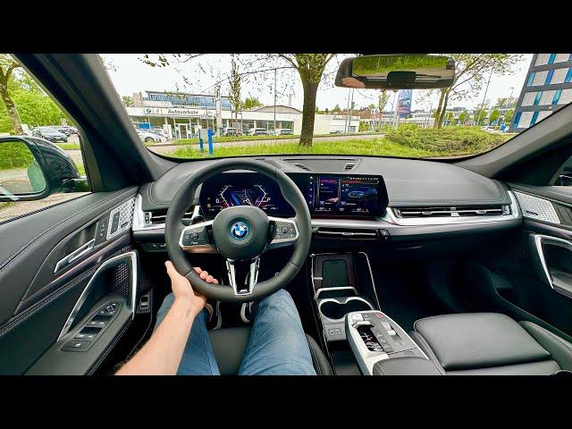 2023 BMW iX1 Test Drive POV | Ambience Binaural Sound