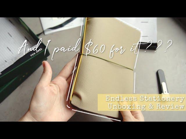 Endless Stationery Unboxing & Review  [no talking, bgm]