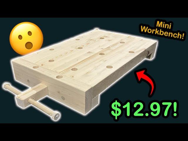 DIY Mini Portable Workbench!