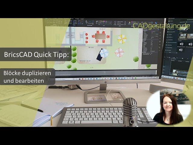BricsCAD Quick Tipp: Blöcke kopieren und bearbeiten