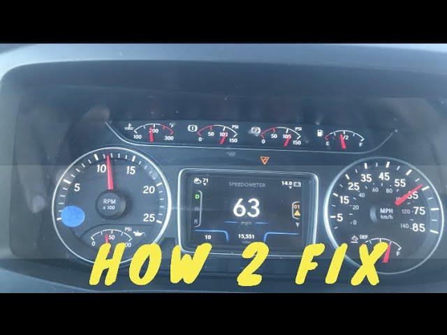 2018 international pro star LT cruise control repair fix