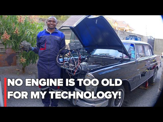 Kenyan GENIUS makes Old Engines outdo Modern Engines!