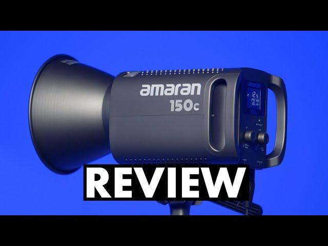 Aputure Amaran 150c Review and Real World Demo