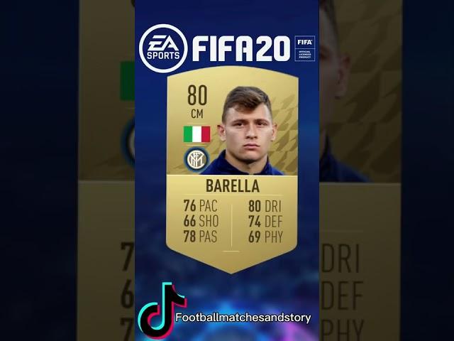 Nicolò Barella FIFA Evolution