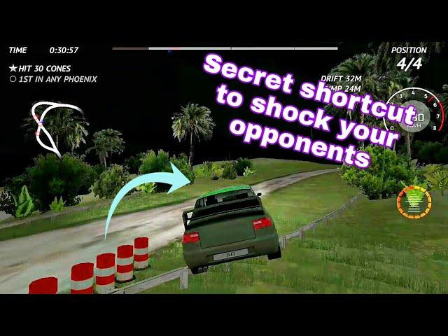 Shortcut to shock your opponents in rally fury 